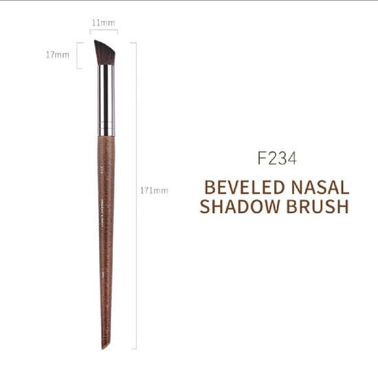 Beveled Nasal Shadow Brush F234
