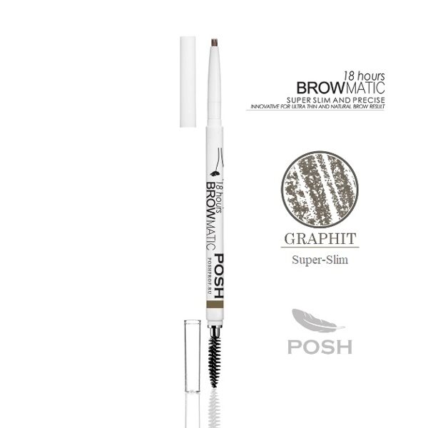 POSH BROWMATIC Eyebrow Pencil "Graphit"